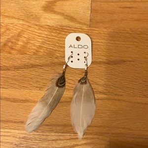Aldo Feather Earrings